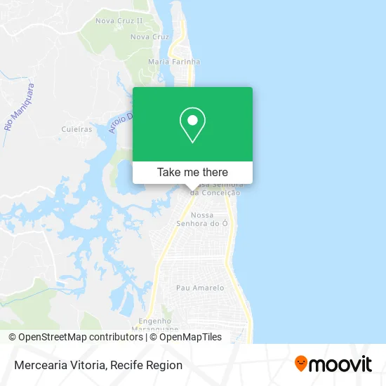 Mercearia Vitoria map