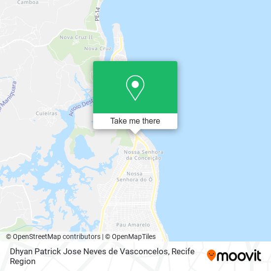 Mapa Dhyan Patrick Jose Neves de Vasconcelos
