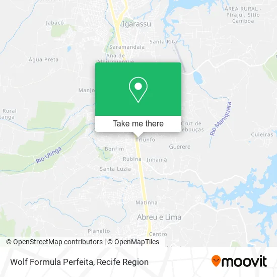 Wolf Formula Perfeita map