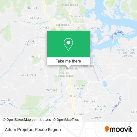 Adem Projetos map