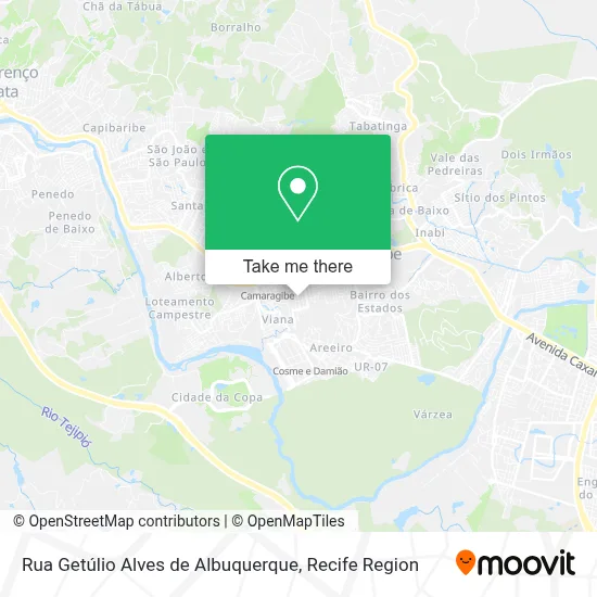 Rua Getúlio Alves de Albuquerque map