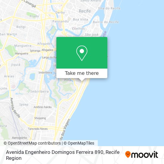 Avenida Engenheiro Domingos Ferreira 890 map