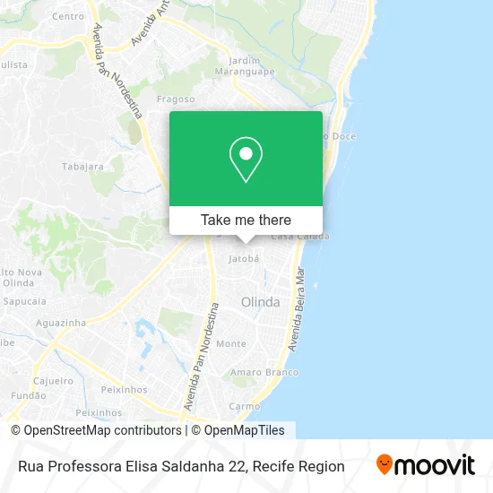Rua Professora Elisa Saldanha 22 map