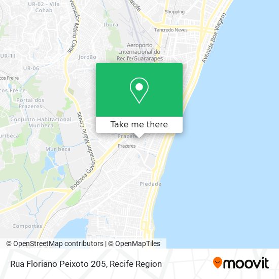 Rua Floriano Peixoto 205 map