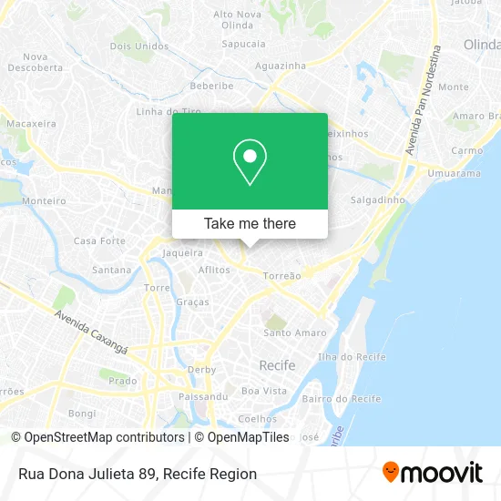 Rua Dona Julieta 89 map