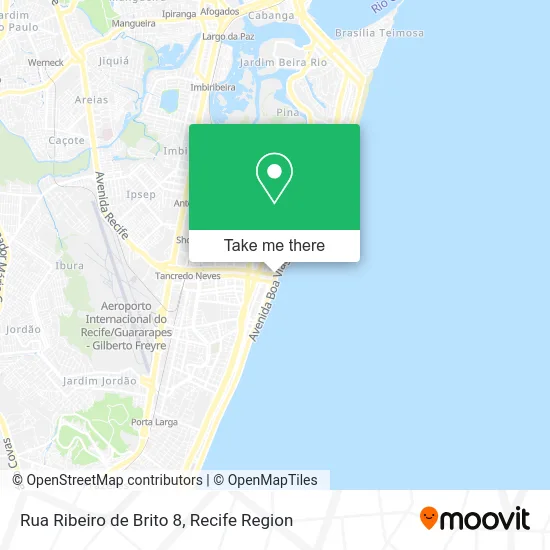 Rua Ribeiro de Brito 8 map