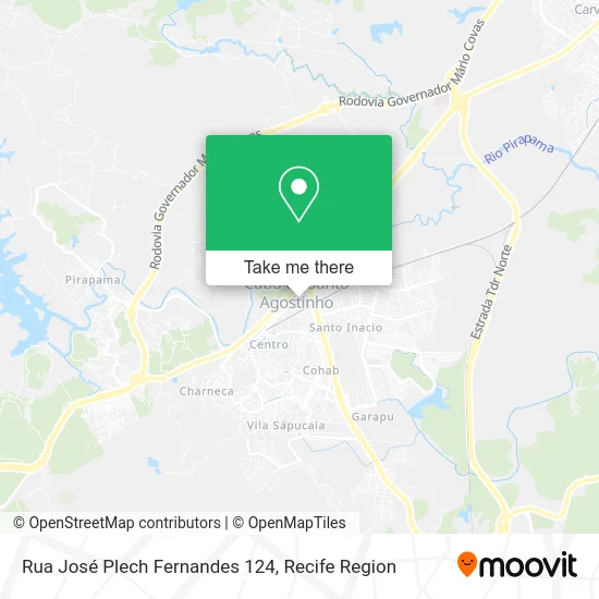 Rua José Plech Fernandes 124 map