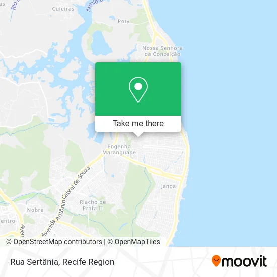 Rua Sertânia map