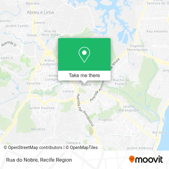 Rua do Nobre map