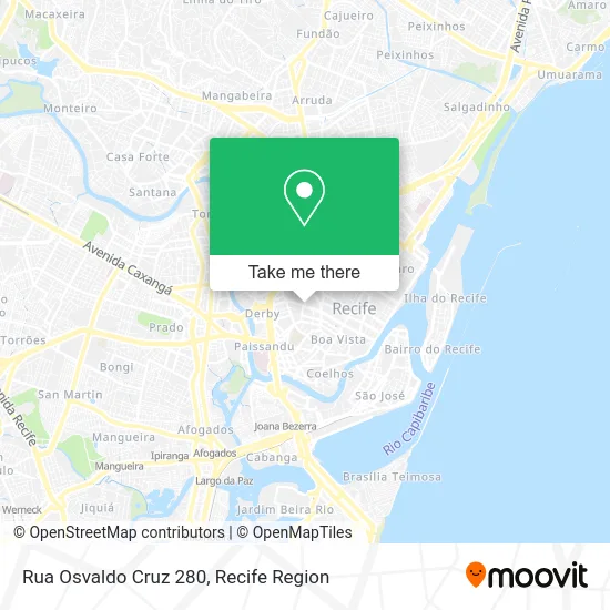 Rua Osvaldo Cruz 280 map