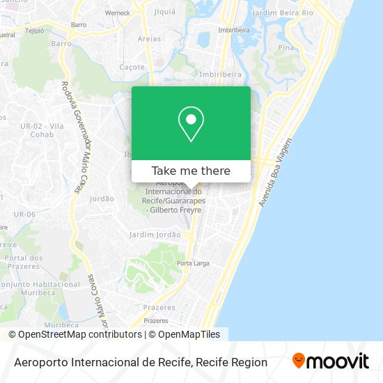 Aeroporto Internacional de Recife map