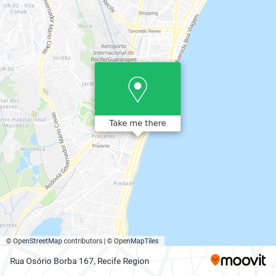 Rua Osório Borba 167 map