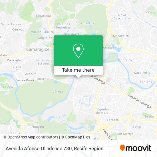 Avenida Afonso Olindense 730 map