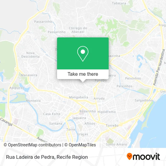 Rua Ladeira de Pedra map