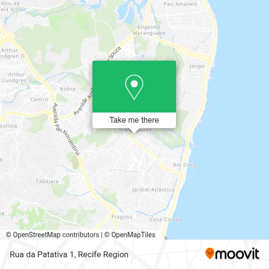 Rua da Patativa 1 map