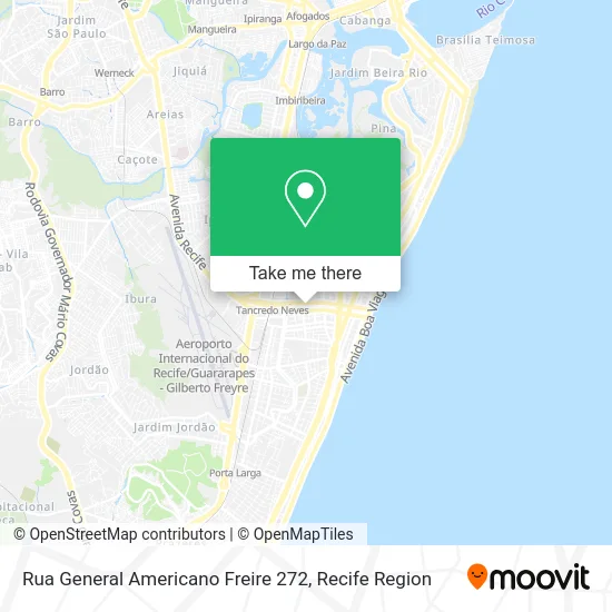 Rua General Americano Freire 272 map