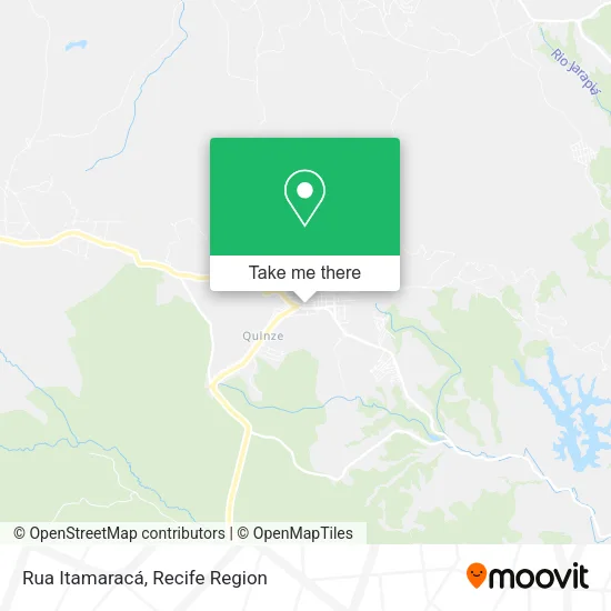 Rua Itamaracá map