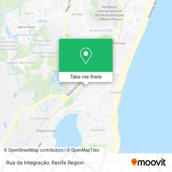 Rua da Integração map