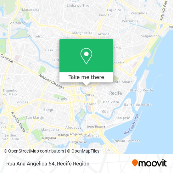 Rua Ana Angélica 64 map