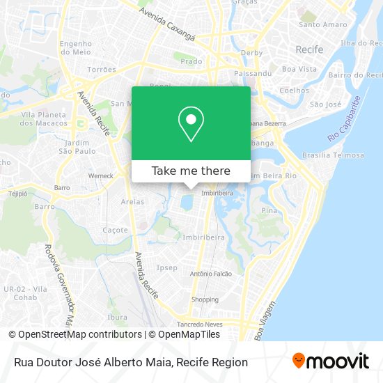 Rua Doutor José Alberto Maia map