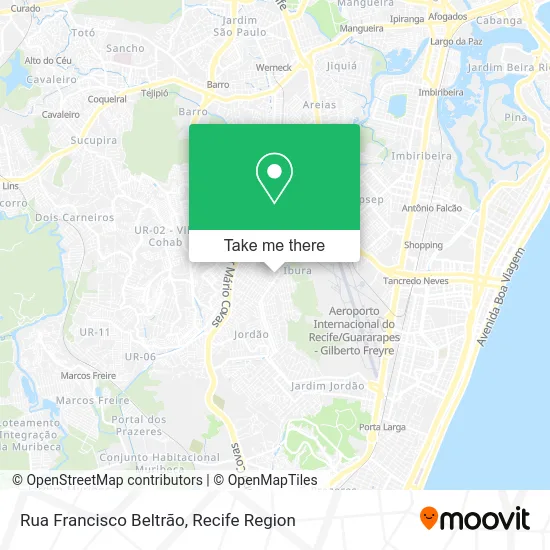 Rua Francisco Beltrão map