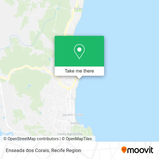 Enseada dos Corais map