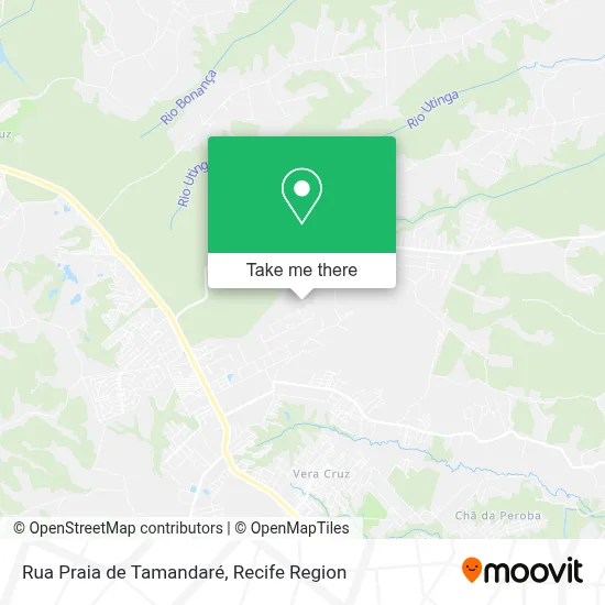 Rua Praia de Tamandaré map