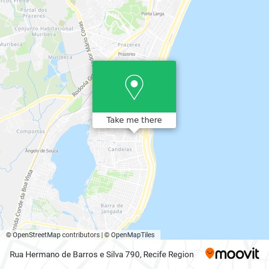 Rua Hermano de Barros e Silva 790 map