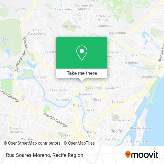 Rua Soares Moreno map