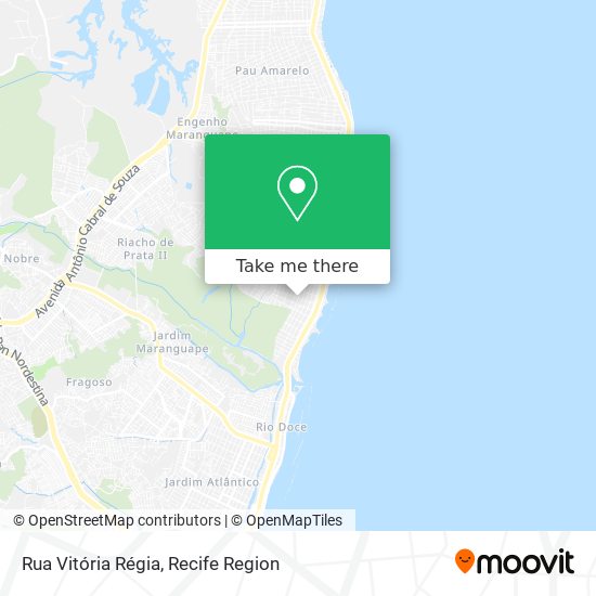 Rua Vitória Régia map