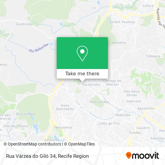Rua Várzea do Giló 34 map