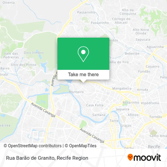 Rua Barão de Granito map