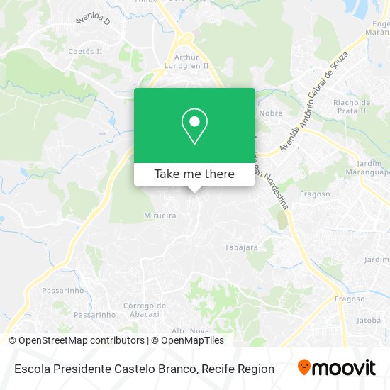 Escola Presidente Castelo Branco map