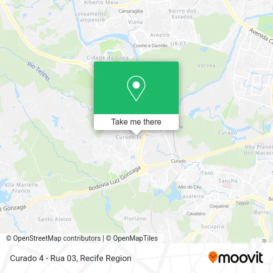 Curado 4 - Rua 03 map