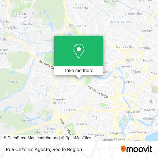 Rua Onze De Agosto map