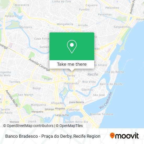 Banco Bradesco - Praça do Derby map