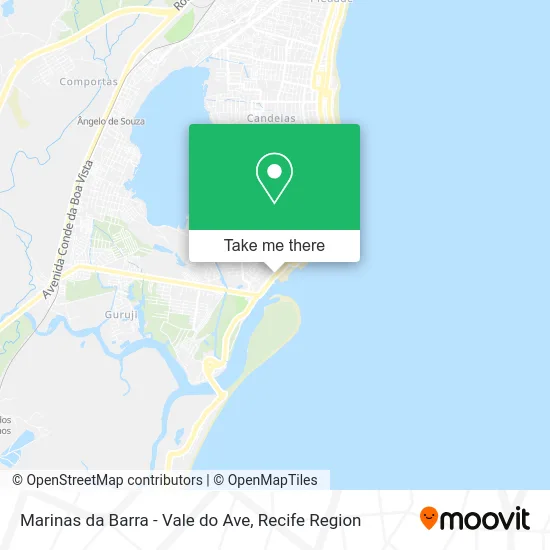 Marinas da Barra - Vale do Ave map