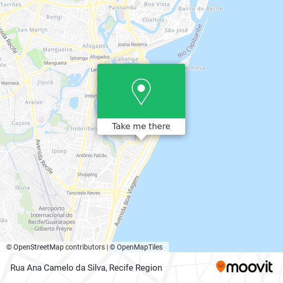 Rua Ana Camelo da Silva map