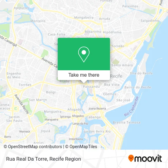 Rua Real Da Torre map