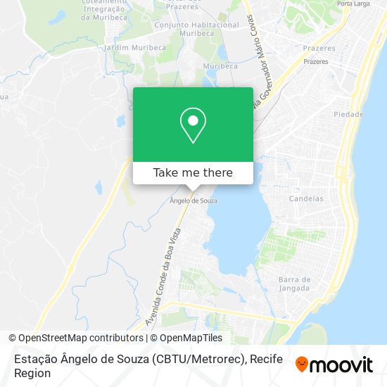 Estação Ângelo de Souza (CBTU / Metrorec) map