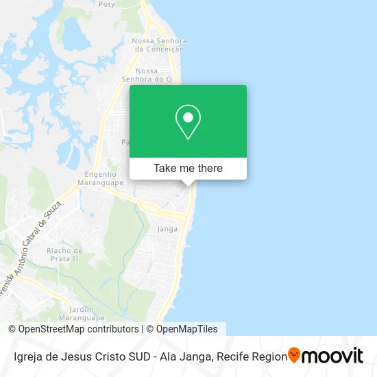 Igreja de Jesus Cristo SUD - Ala Janga map