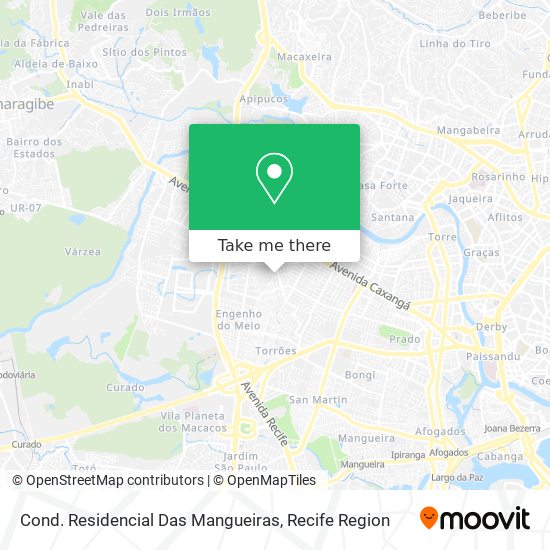 Mapa Cond. Residencial Das Mangueiras