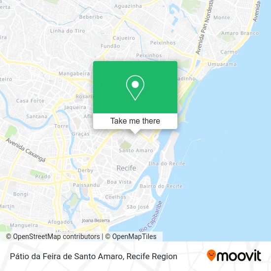 Pátio da Feira de Santo Amaro map