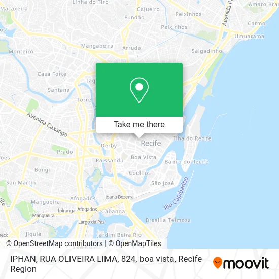 IPHAN, RUA OLIVEIRA LIMA, 824, boa vista map