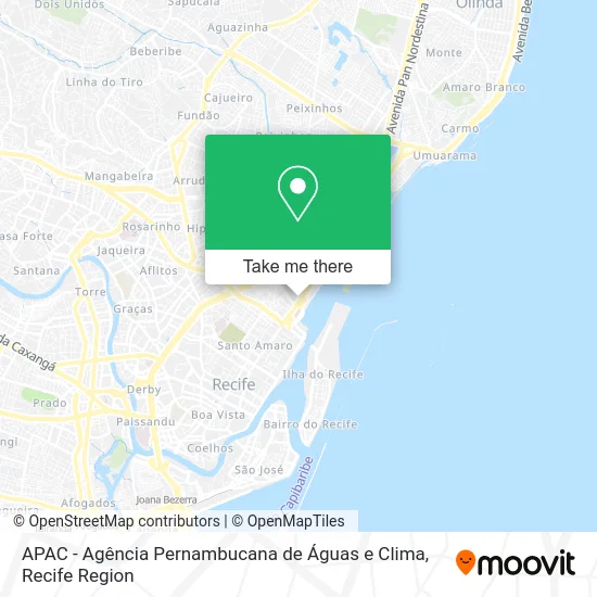 APAC - Agência Pernambucana de Águas e Clima map