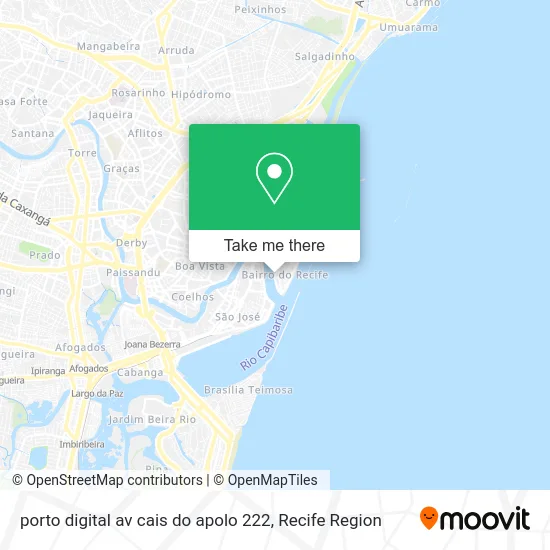 porto digital av cais do apolo 222 map
