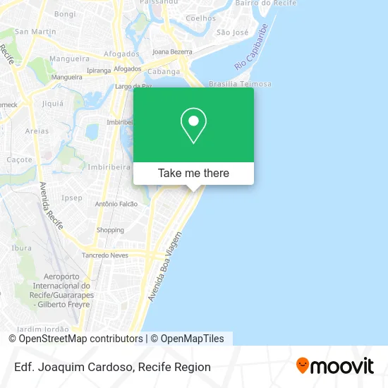 Edf. Joaquim Cardoso map