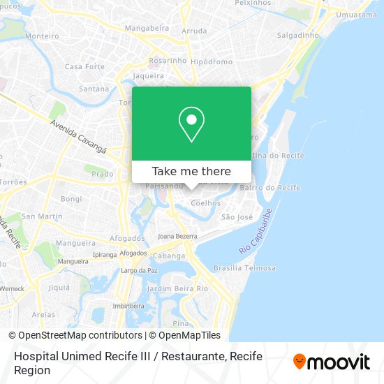 Hospital Unimed Recife III / Restaurante map