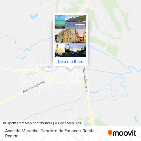 Avenida Marechal Deodoro da Fonseca map