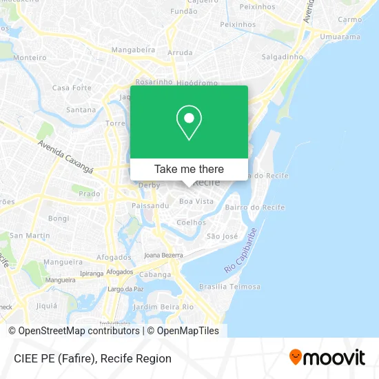 CIEE PE (Fafire) map